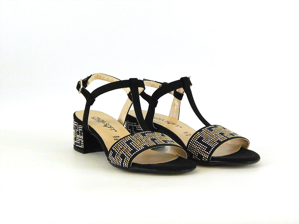 Cinzia Soft Sandalo tacco da donna - De Silvestri Shoes