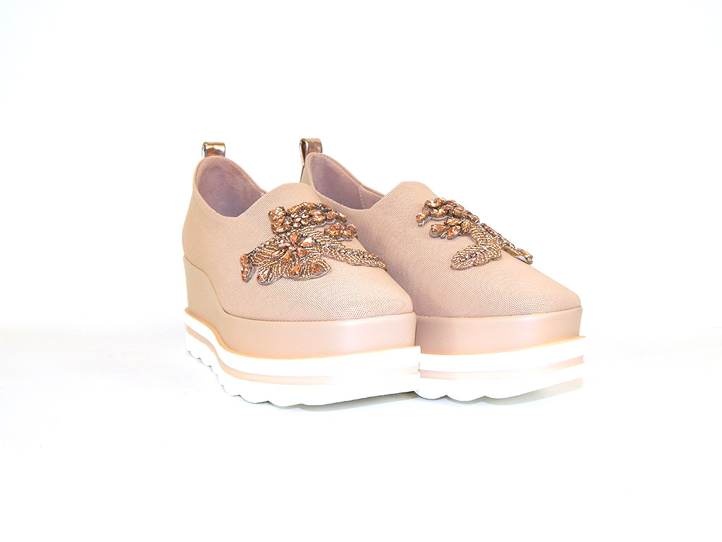 Lorenzo mari mocassino con strass on sale